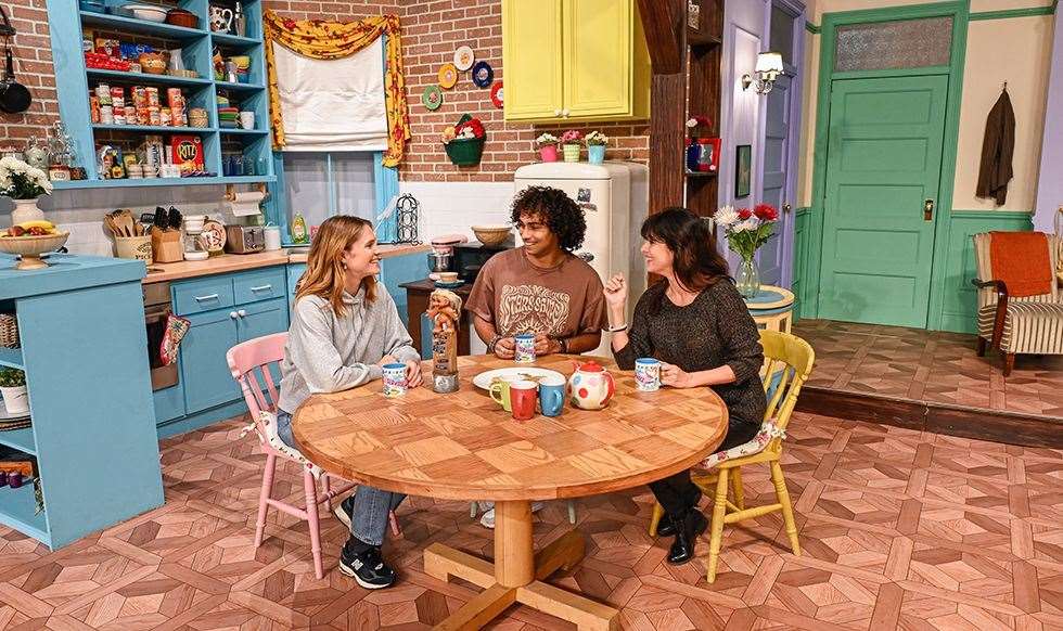 Fans of ‘90s sitcom Friends can find themselves inside the show’s iconic sets. Picture: The FRIENDS Experience The One in London