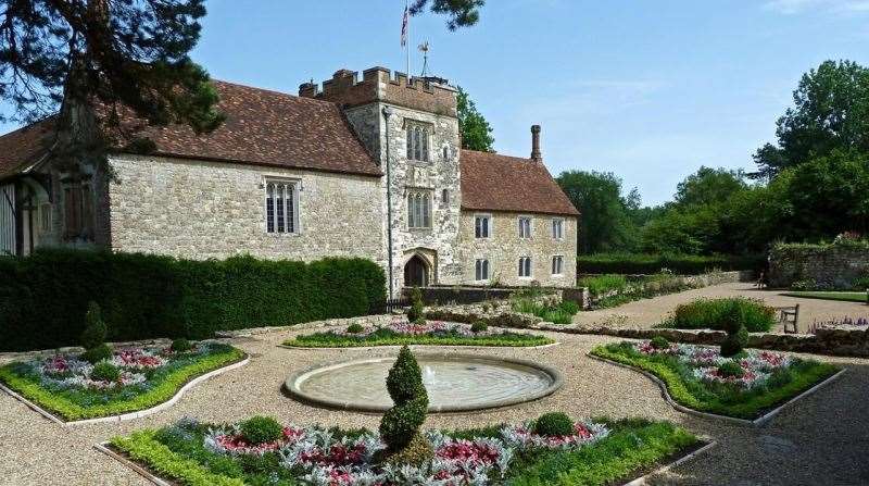 Lots of National Trust locations, such as Ightham Mote, are participating in this year’s National Lottery scheme