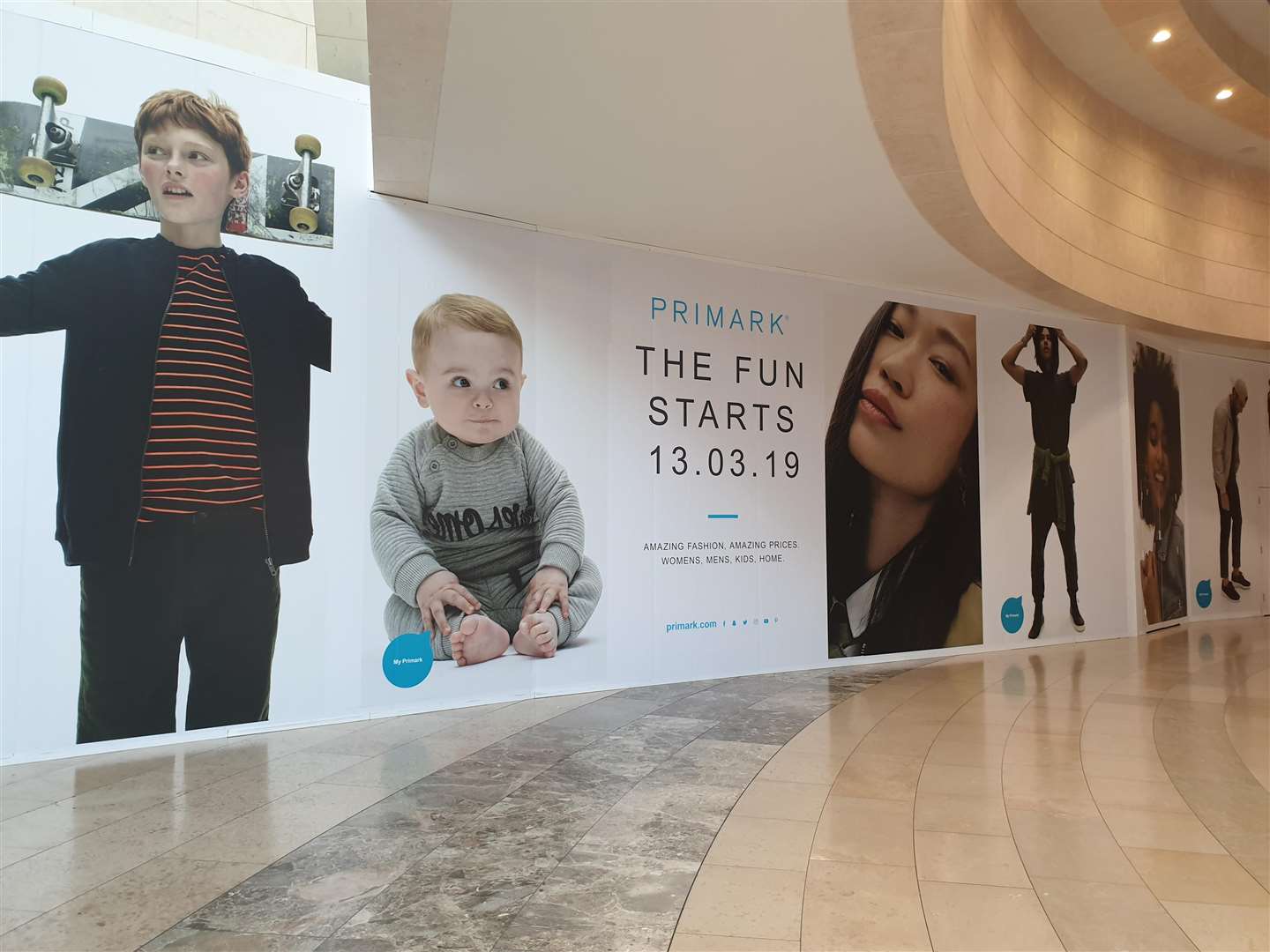 Primark is set to open in Bluewater on Wednesday, March 13