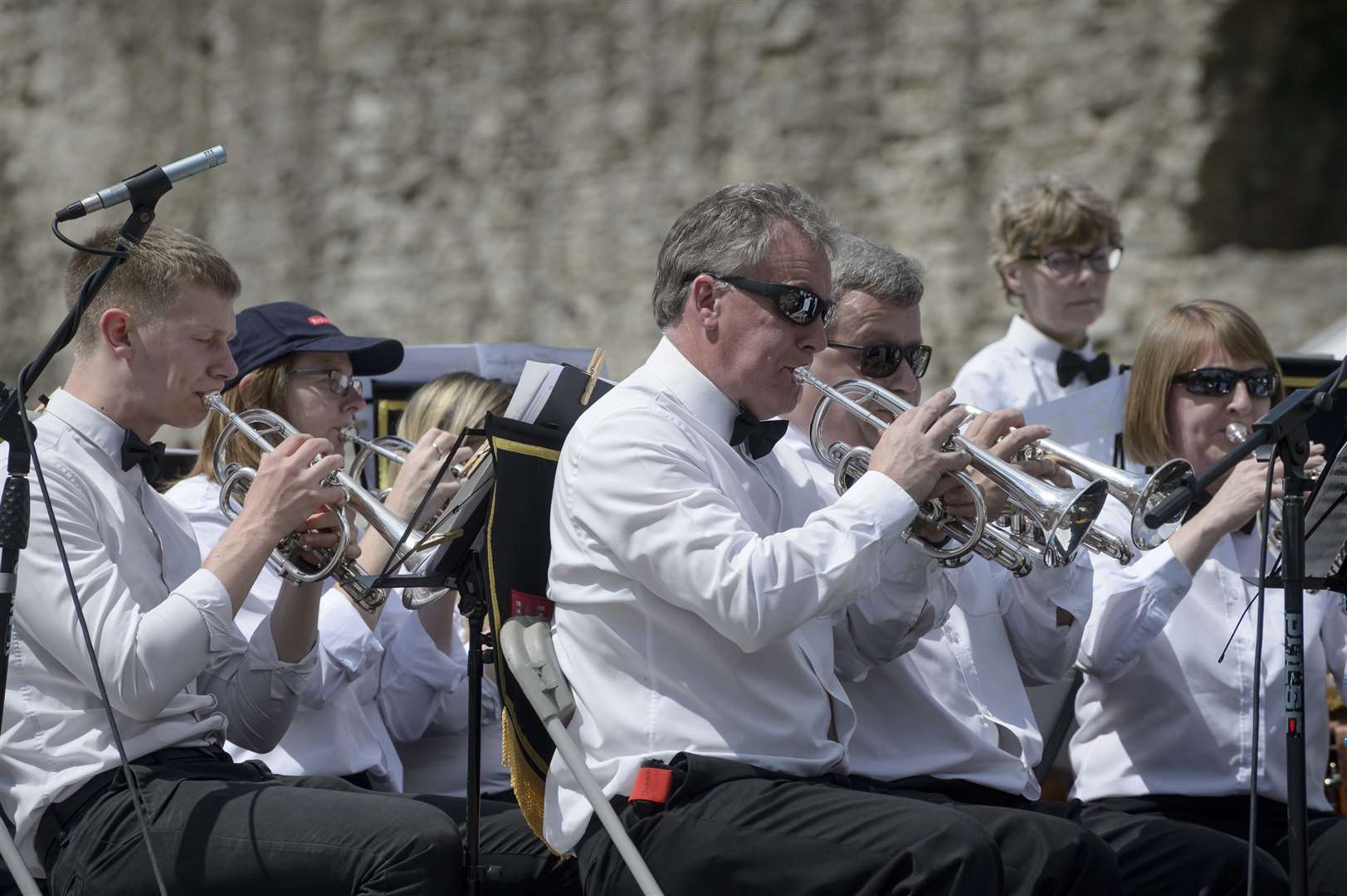 The BAE Systems brass band