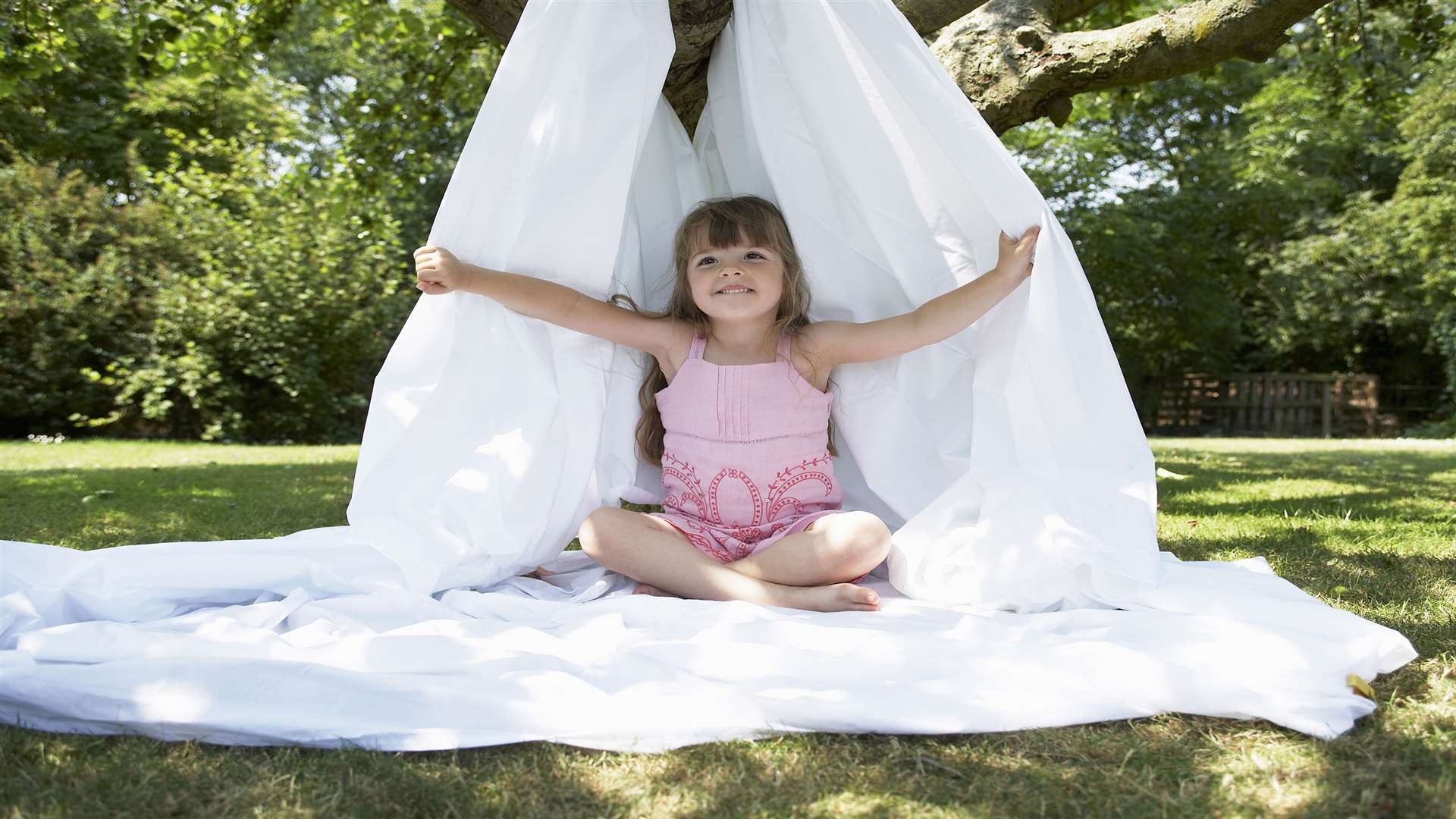 Why not help your child make a den?